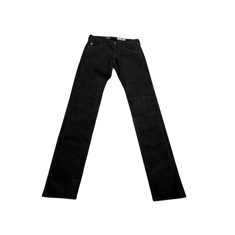 AG Adriano Goldschmied The Dylan Slim Skinny Corduroy Pants Black Mens 29 NEW